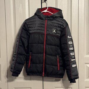 Nike Air Jordan Boys’ Jumpman Puffer Coat - Size Youth Large